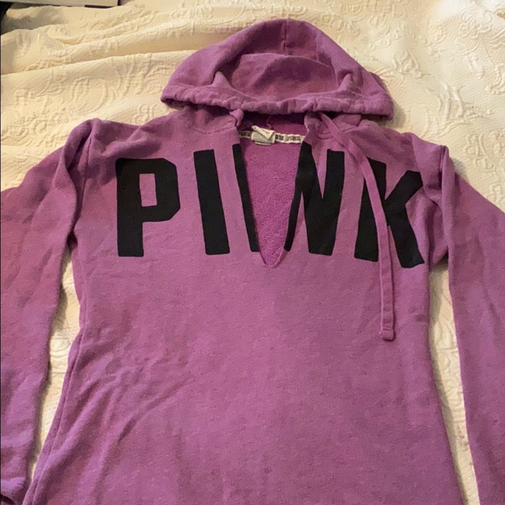 PINK purple sweatshirt